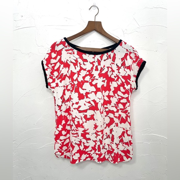 Kate Spade Cap Sleeve Print Top - Picture 7 of 12